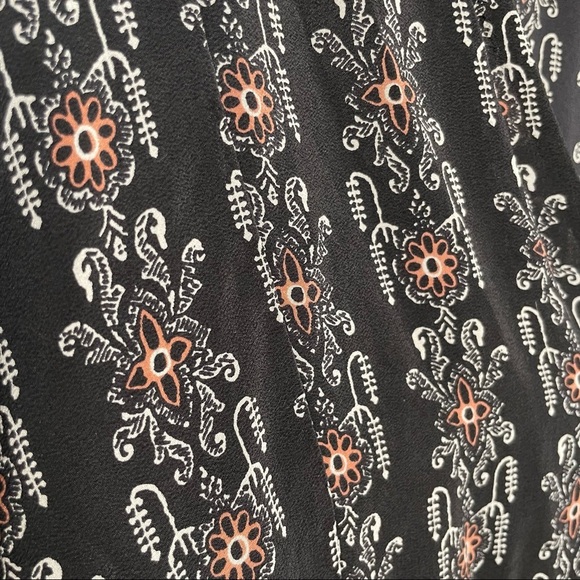 Madewell | Silk Bohème Popover Shirt in Burnished Floral - Picture 5 of 11